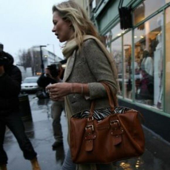 Longchamp Kate Moss Gloucester Leather Handbag Longchamp Kate Moss Gloucester Leather Handbag